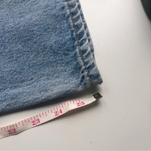 Agolde Riley High Rise Straight Crop Jeans Size 27 - Picture 14 of 16